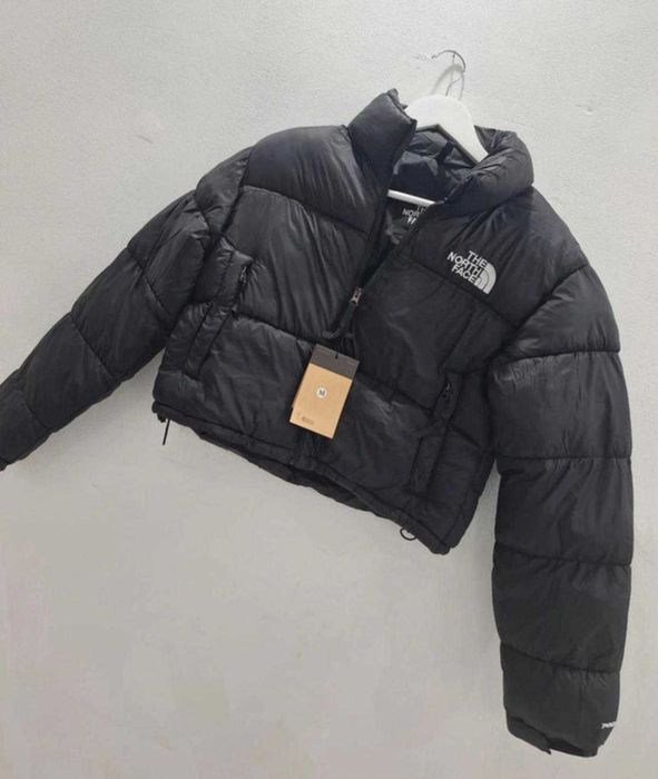 The north face 700 nuptse oryginalna czarna kurtka zimowa