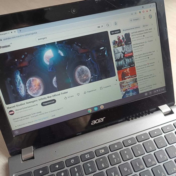 Нетбук Acer Chromebook C740 ZHN / 11.6"