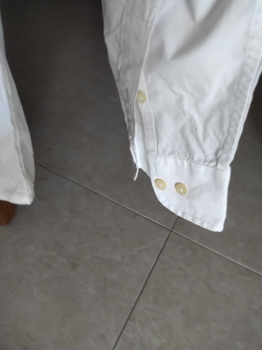 Camisa branca da Scoor Brothers