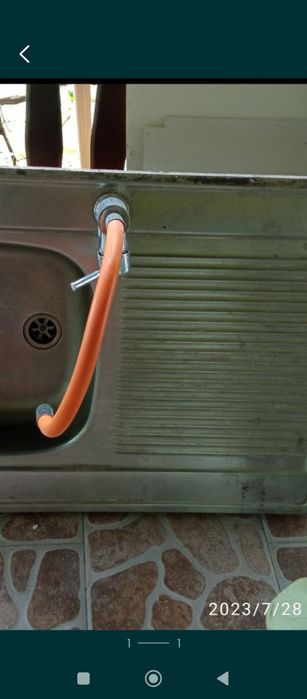 Kran bateria jak nowa