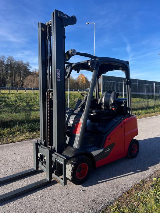 Wózek Widłowy Linde H20T-01 LPG Triplex Przesuw Boczny