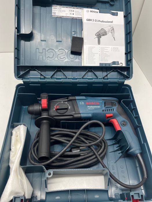 Bosch Professional GBH 2-21 Młot udarowo-obrotowy 720W 2J SDS plus walizka gw12m fv23