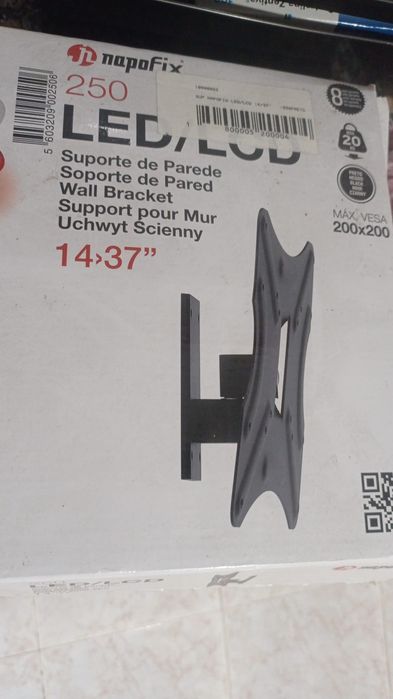 Suporte de TV 14 a 37 polegadas novo nunca usado