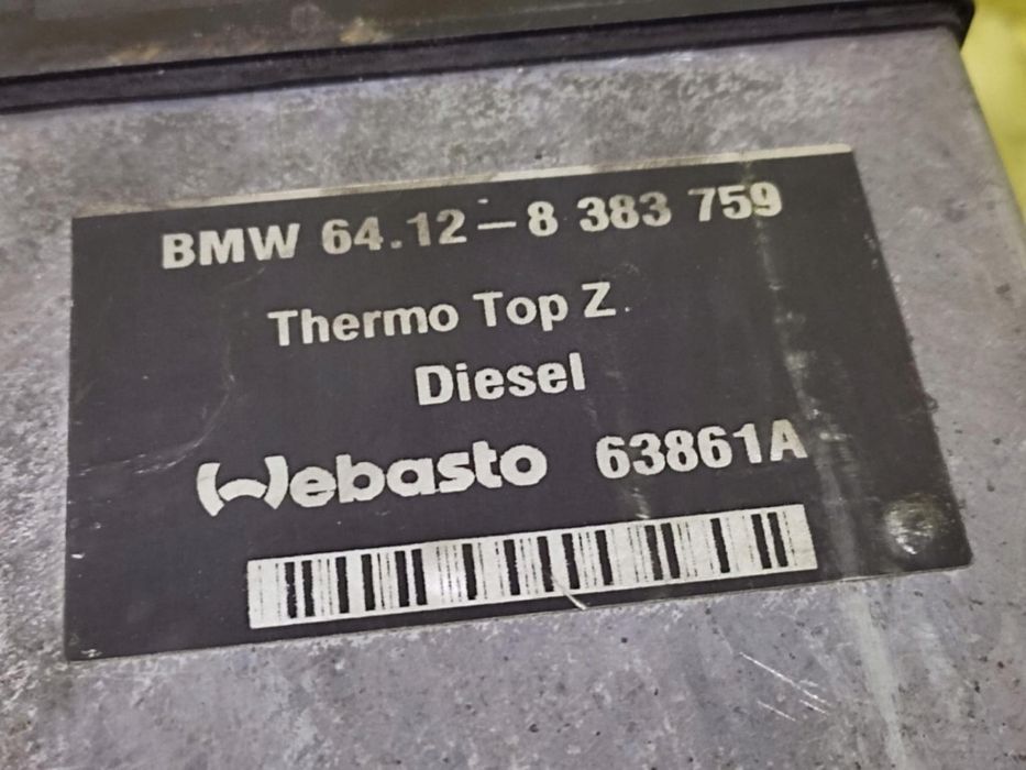 bmw e46 2.0 d webasto 64471b