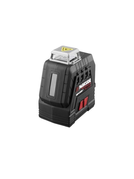 Nível laser de linha cruzada recarregável parkside performance