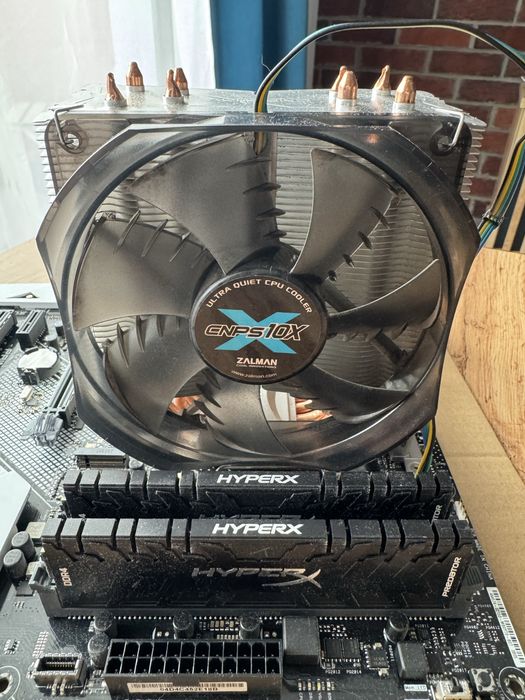 Intel I7 9700k + Asus Prime Z390-A + HyperX DDR4 32Gb + Chłodzenie