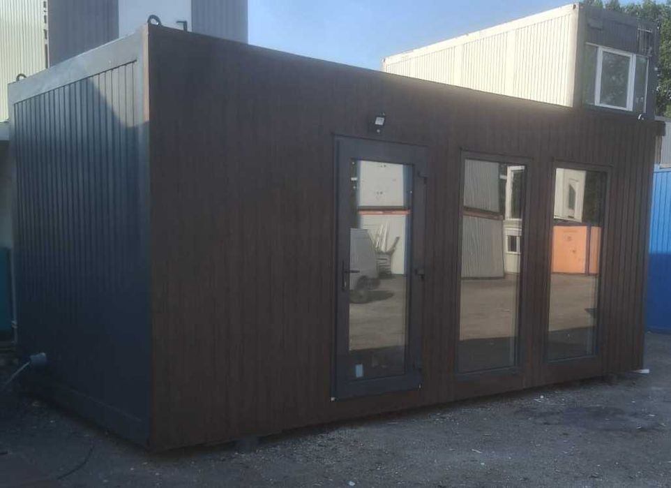 Kontener usługowy biurowy mieszkalny socjalny z WC 6x3m