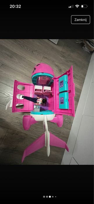 Samolot barbie dreamhouse