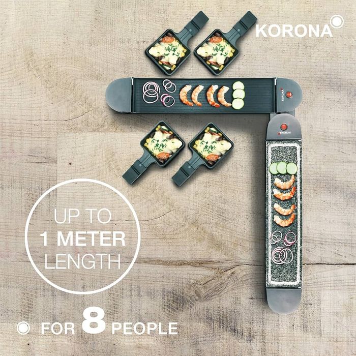 Grill elektryczny 1200W Korona 45071 obrotowa raclette