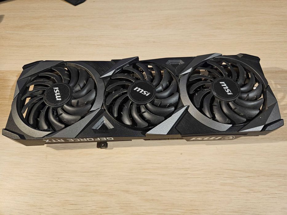 Oryginalne chłodzenie MSI RTX 3080 Ventus 3X | Radiator + Wentylatory