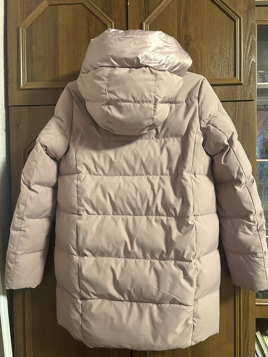 Зимова куртка, колір пудра, розмір М