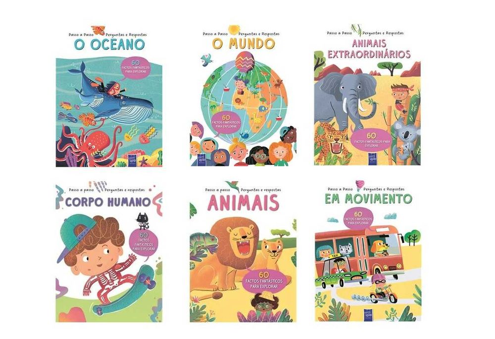 Passo a Passo - Perguntas e Respostas : Animais / Corpo Humano/ ..