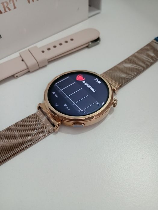 Smartwatch złoty damski