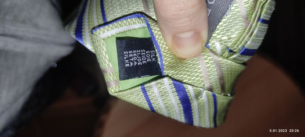 Krawat jedwabny jedwab preco