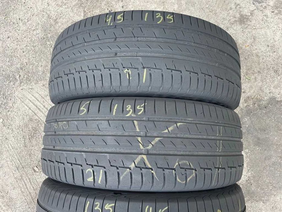 215/60 R16 99V Continental PremiumContact6 літо 4штуки шини б/у