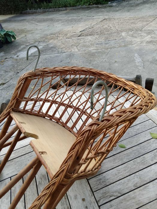 Fotelik wiklinowy na rower