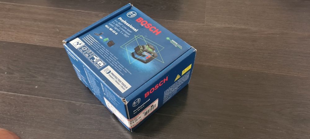 Bosch GLL 80-33G laser krzyżowy.