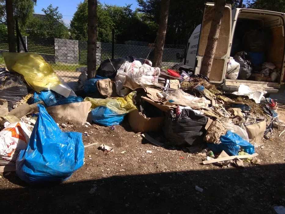 Sprzątanie domów mieszkań piwnic garaży wywóz mebli śmieci gruzu ziemi