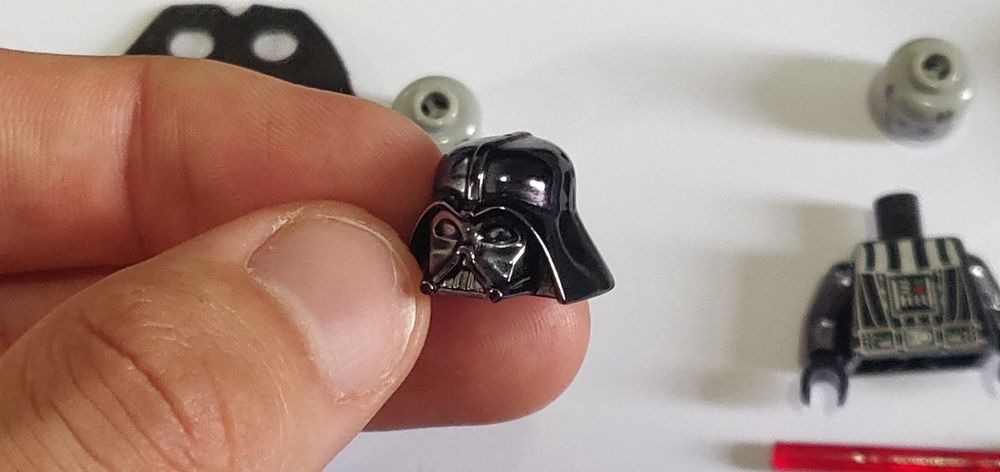 Darth Vader Chrome Lego