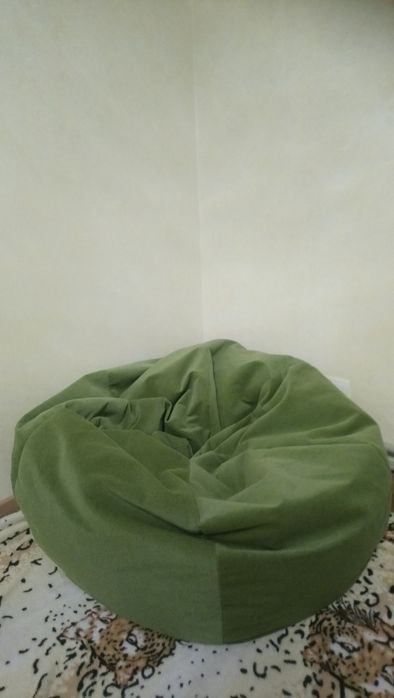 Безкаркасне крісло м'яке, мішок
