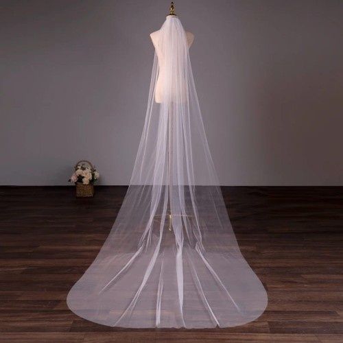 Welon ślubny Ivory Nowy Ecru 200cm