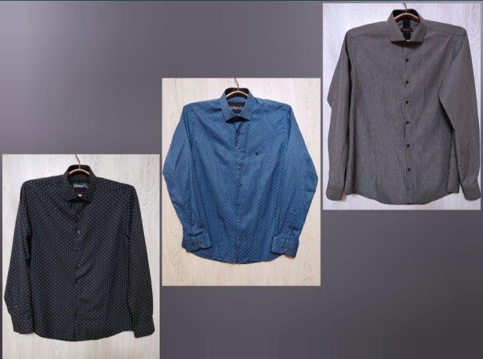 Рубашка мужская с длинным рукавом Турция