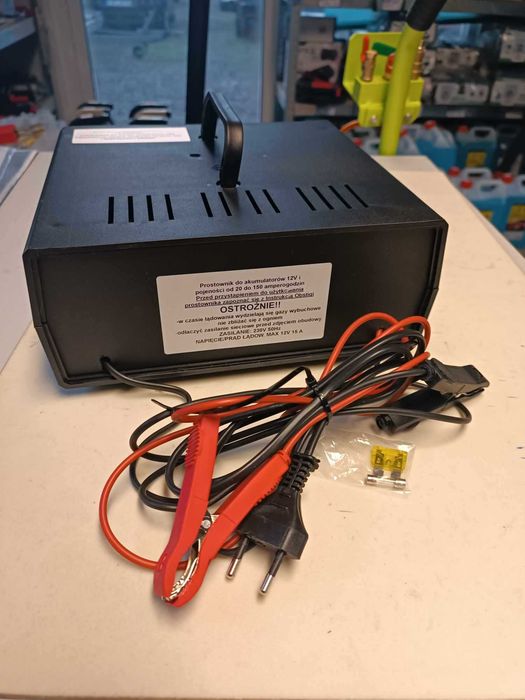 Prostownik Samochodowy HERTZ  12V 15A PRODUKT POLSKI SOLIDNY Ładowarka