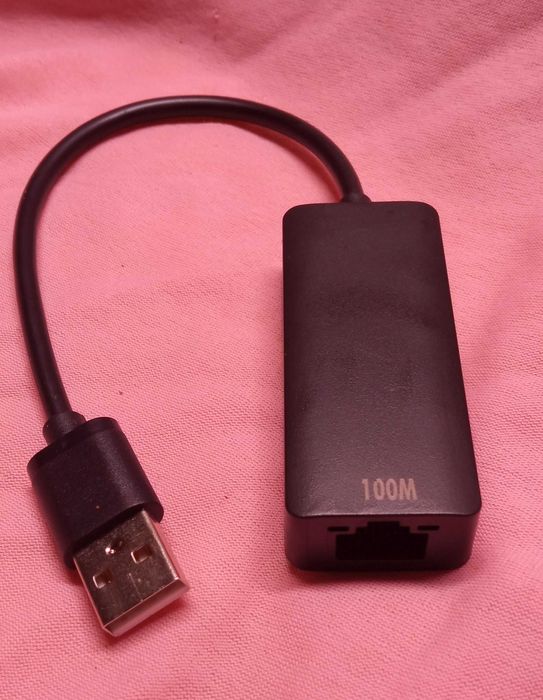 Karta Sieciowa Adapter LAN Ethernet RJ45 USB 2.0 10/100Mb/s