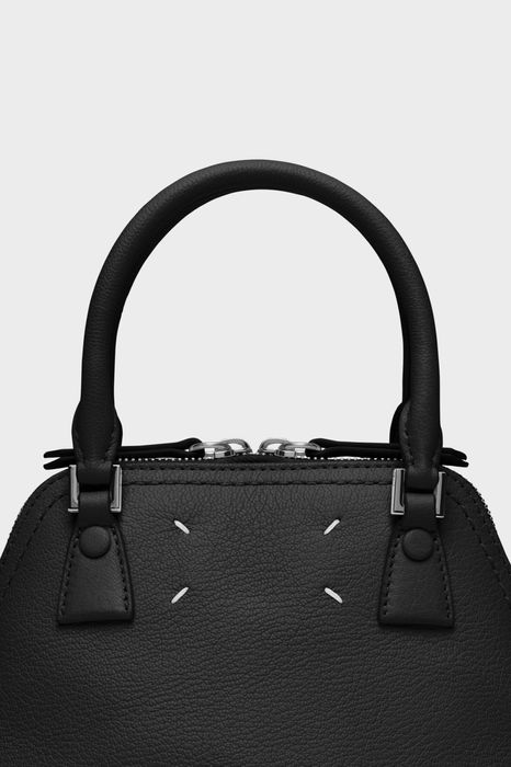 Maison Margiela чорна шкіряна сумка через плече