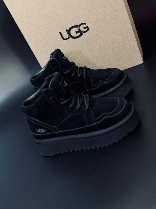 Хит !!Кроссовки Ugg Lowmel замшевые / натуральный мех / угги ловмель