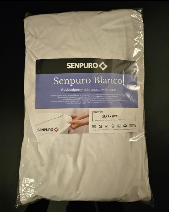 Wodoodporny ochraniacz na materac 200x200 Senpuro