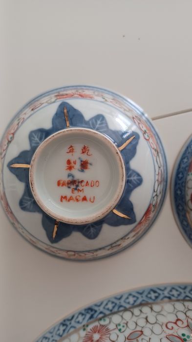 Taças em porcelana chinesa