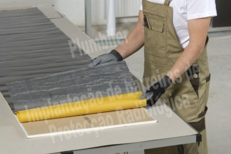 Clinicas dentarias, blindagem em chumbo para protecção de Raio X