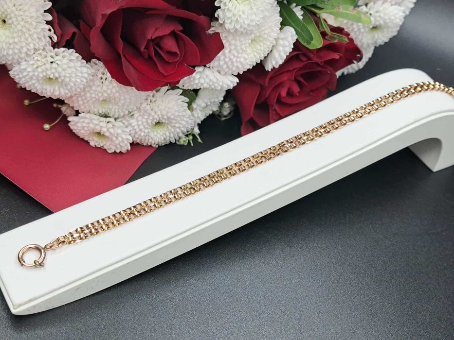 ZŁOTA BRANSOLETKA 5,18 GR. próba: 585 roz. 20 Komis Redi