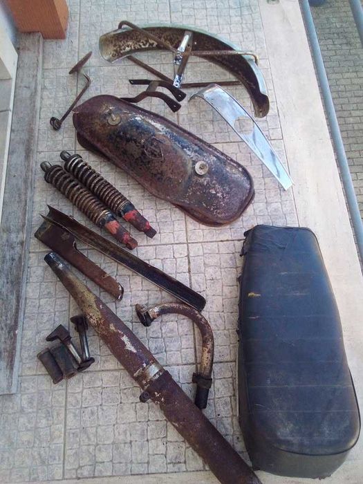 Diversas Peças Motorizada Macal M70 com Motor CASAL 5