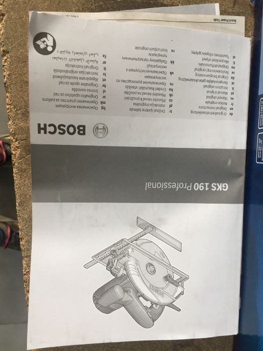 Serra Circular Bosch GKS 190 Professional Promo