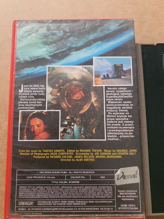 Starfire kaseta VHS