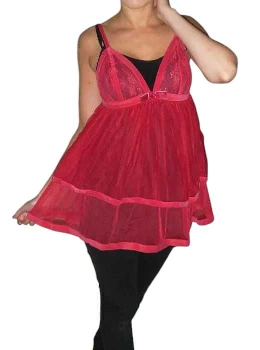 Seksowna różowa koszulka nocna halka Ann Summers 38,M/40,L bielizna