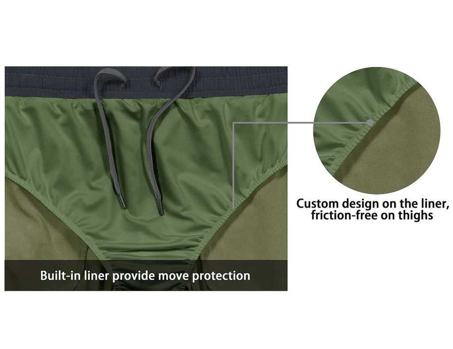 Nowe męskie krótkie spodenki / szorty M !089-M!