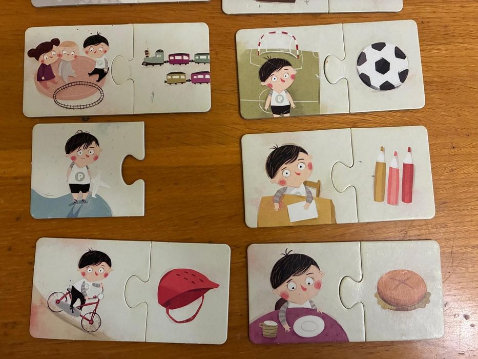 Puzzle Pucio Co tu pasuje / Czego brakuje