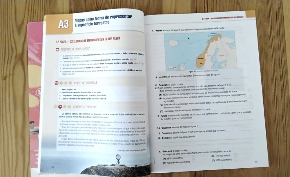 Caderno de Atividades de Geografia Check-in 7- 7º ano
