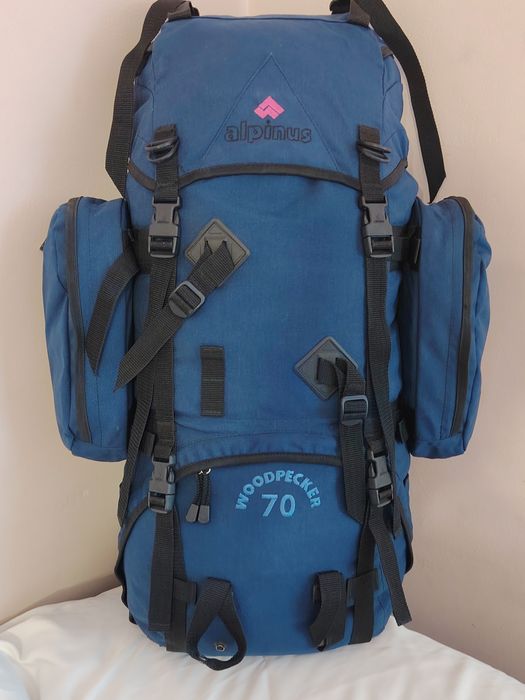 NOWY Plecak Alpinus WoodPecker 70L Cordura Legenda