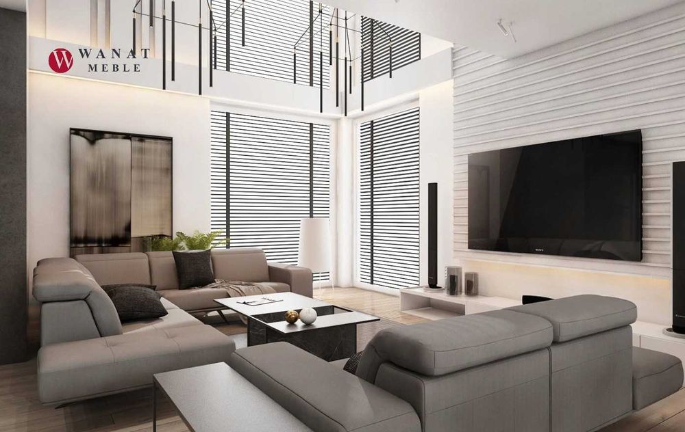 Narożnik + Sofa Skóra Producent Meble Wanat