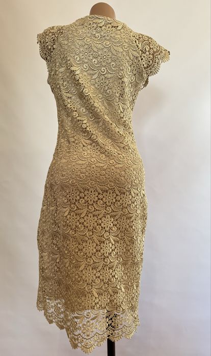 Сукня коктельна мережево