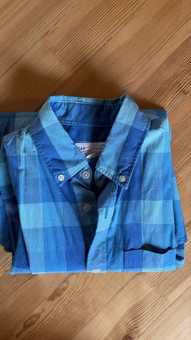 Рубашки, сорочки чоловічі mango, gap оригінал одним лотом