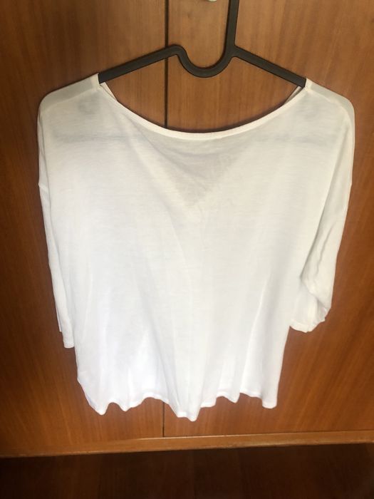 Blusa de meia manga