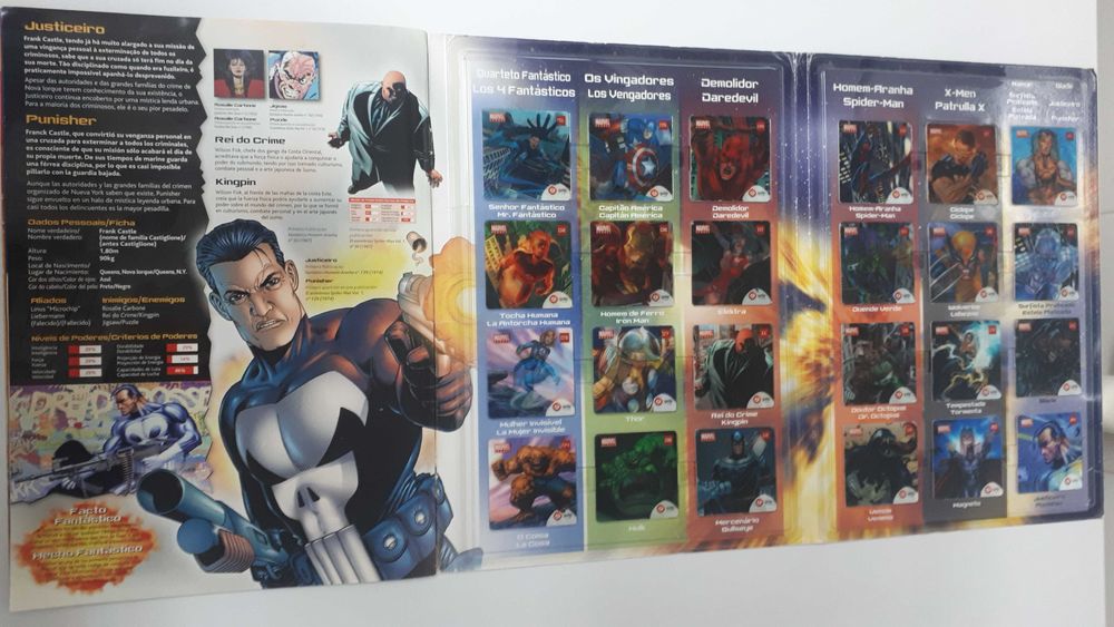 Colecção da Marvel Heroes Axtion Flix - Completa