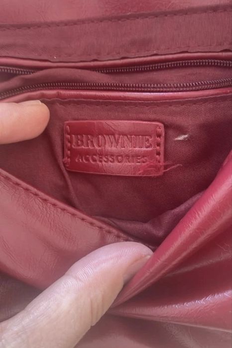 Mala vermelha brownie