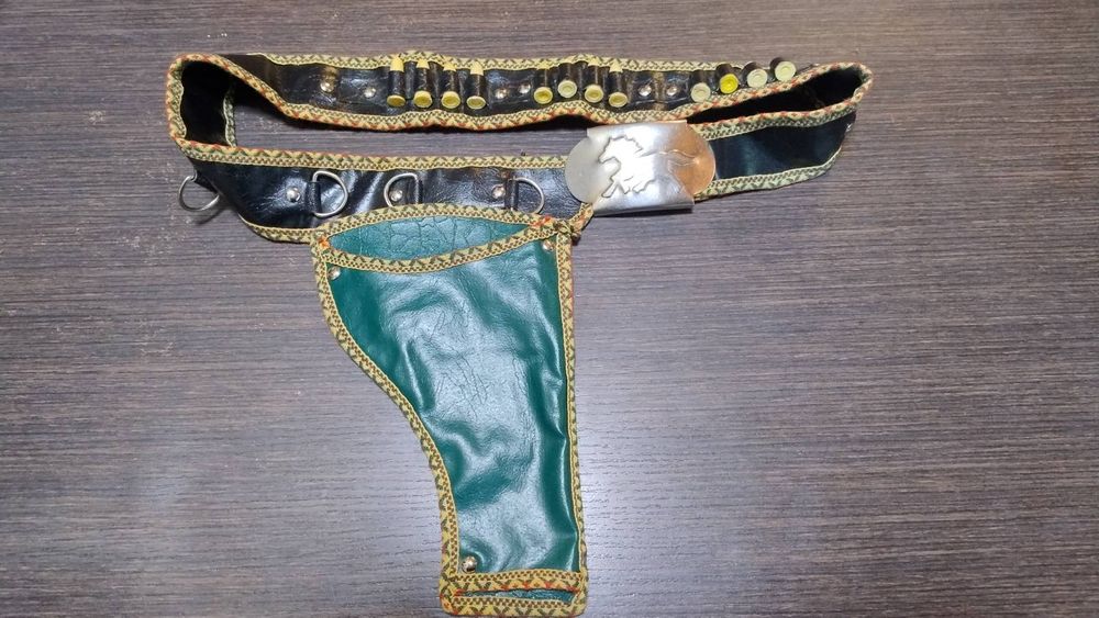 Пояс-патронташ с кобурой. СССР