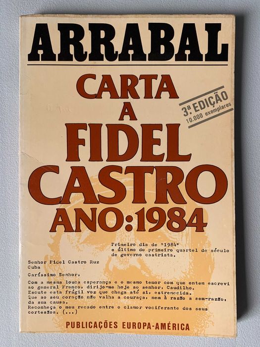 Carta a Fidel Castro - Ano: 1984